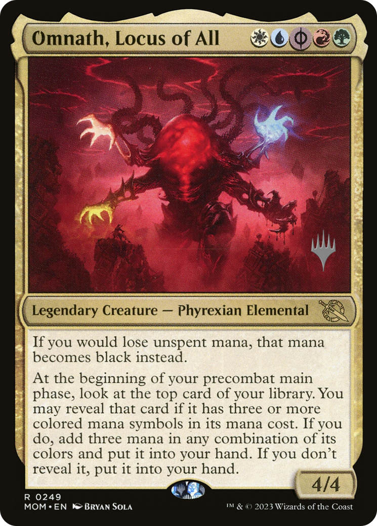 Omnath, Locus of All (Promo Pack) [March of the Machine Promos] | Good Games North