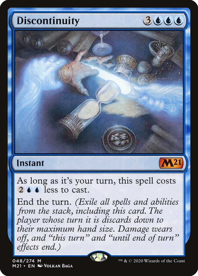 Discontinuity (Core Set 2021)  - Foil | Good Games North