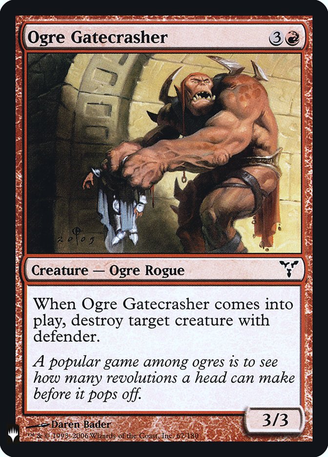 Ogre Gatecrasher [Mystery Booster] | Good Games North