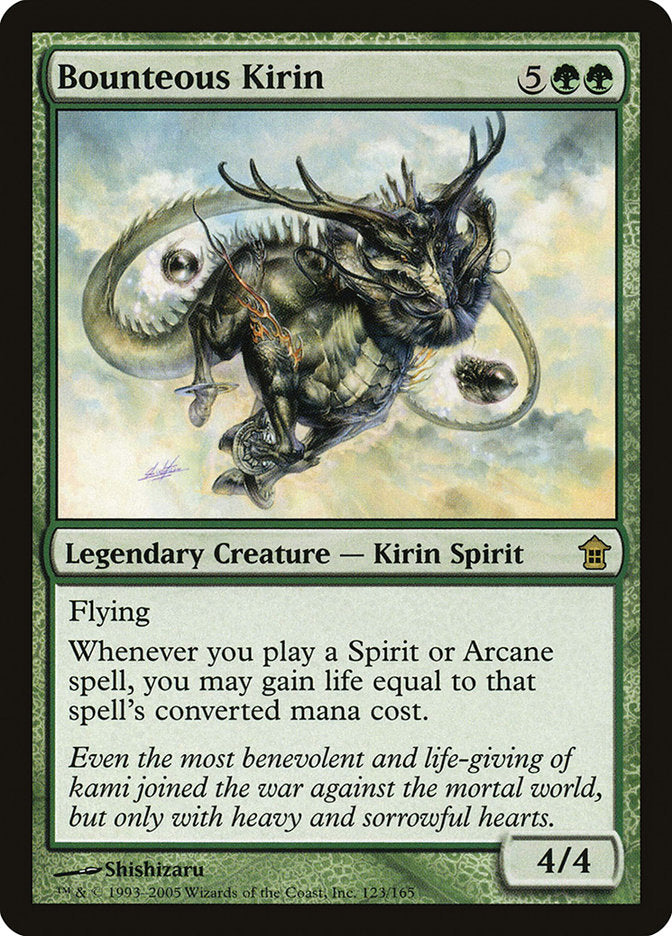 Bounteous Kirin [Saviors of Kamigawa] | Good Games North