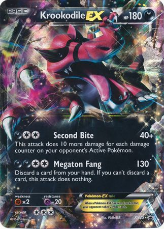 Krookodile EX (XY25) (Jumbo Card) [XY: Black Star Promos] | Good Games North