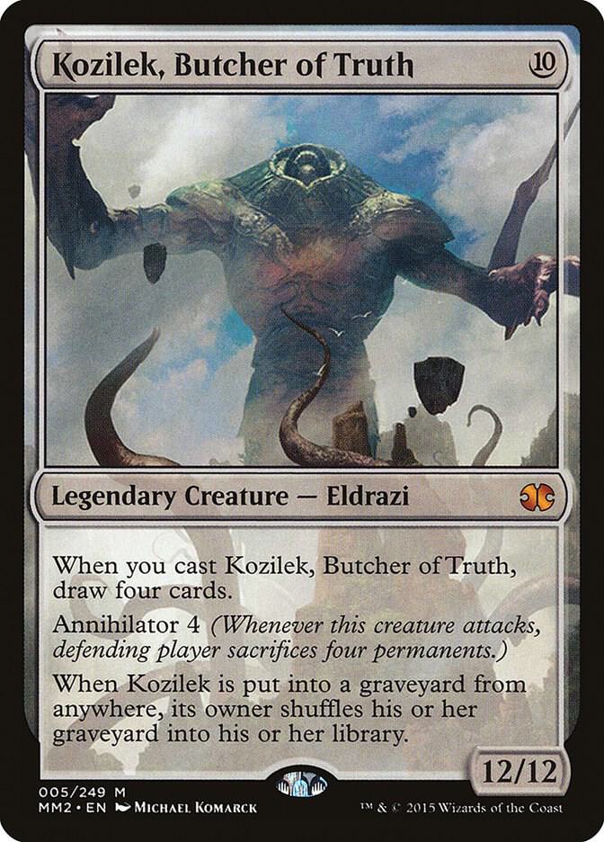 Kozilek, Butcher of Truth 5/249 (Modern Masters 2015)  | Good Games North