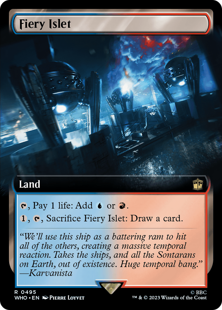 Fiery Islet (Extended Art) [Doctor Who] | Good Games North