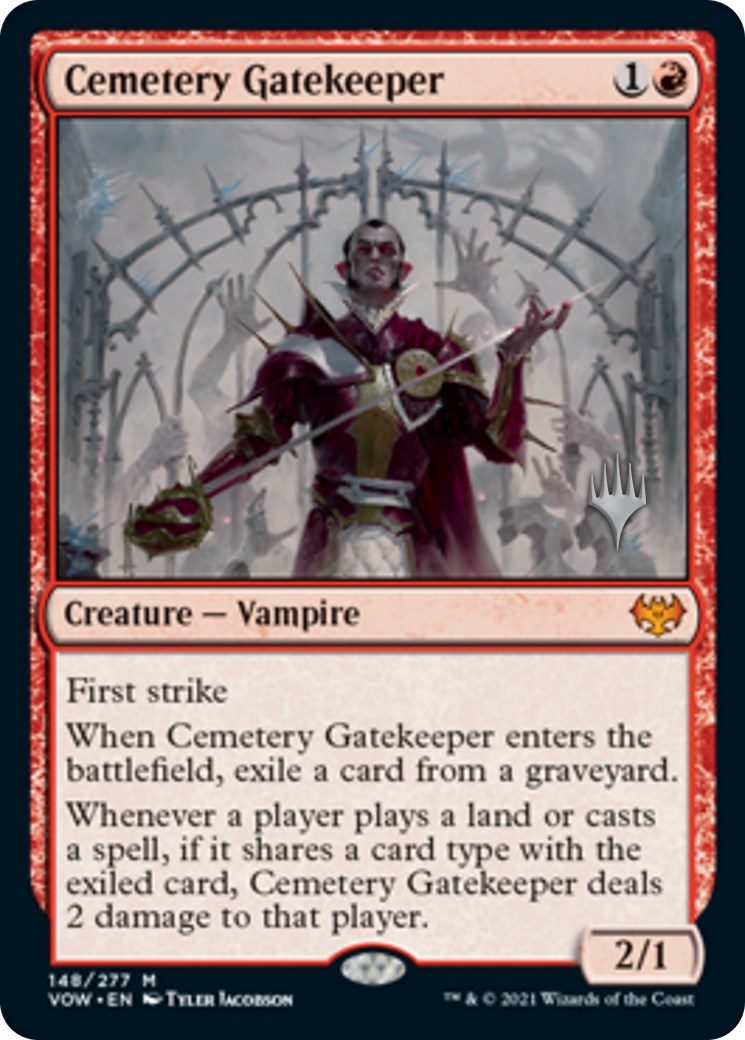 Cemetery Gatekeeper [Aetherdrift Promos] | Good Games North