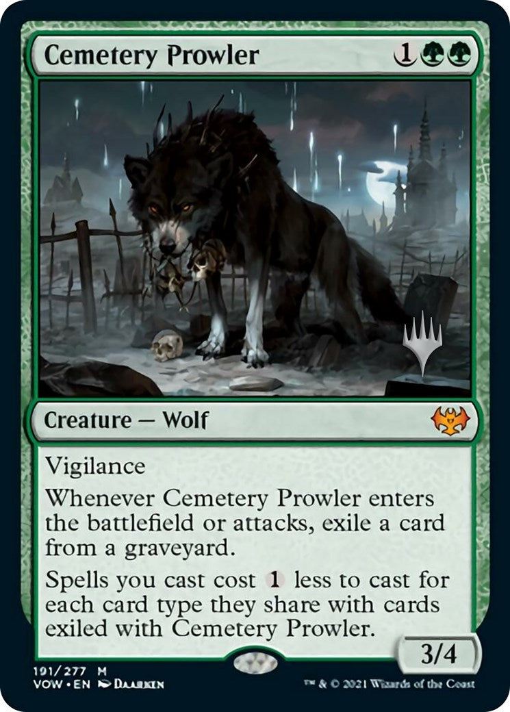 Cemetery Prowler (Promo Pack) [Aetherdrift Promos] | Good Games North