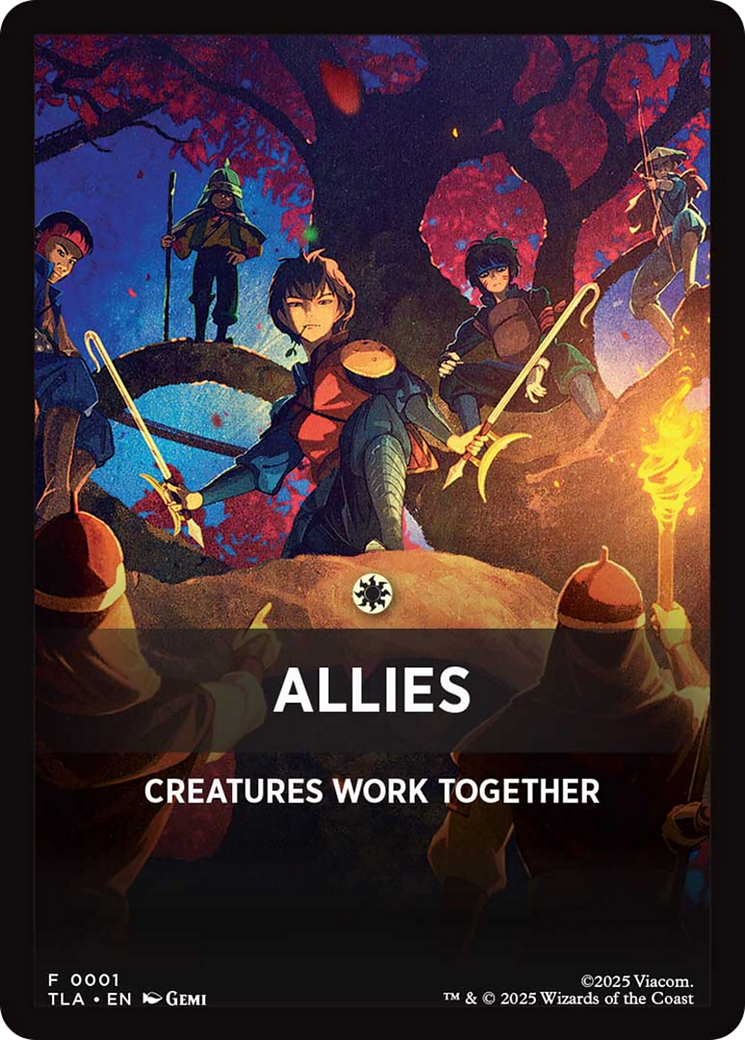 Allies Theme Card [Avatar: The Last Airbender: Eternal-Legal] | Good Games North