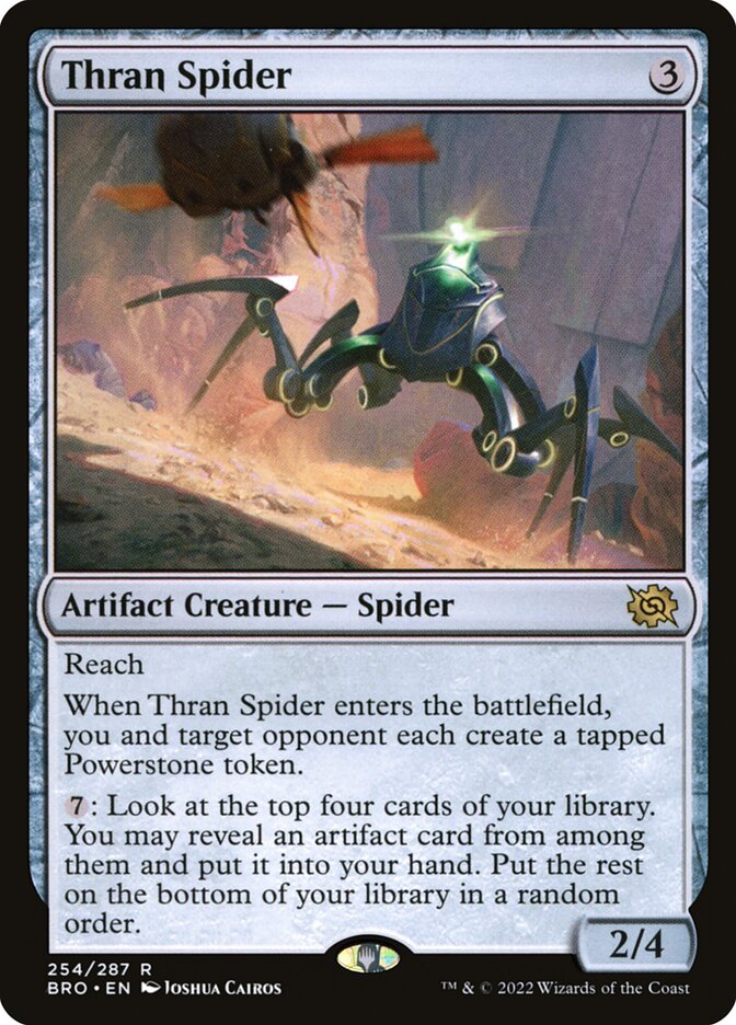 Thran Spider 254/287 (The Brothers' War)  | Good Games North