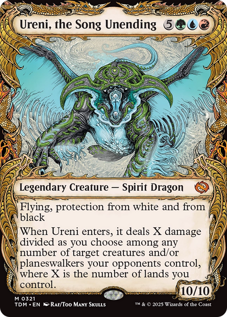 Ureni, the Song Unending (Showcase) [Tarkir: Dragonstorm] | Good Games North