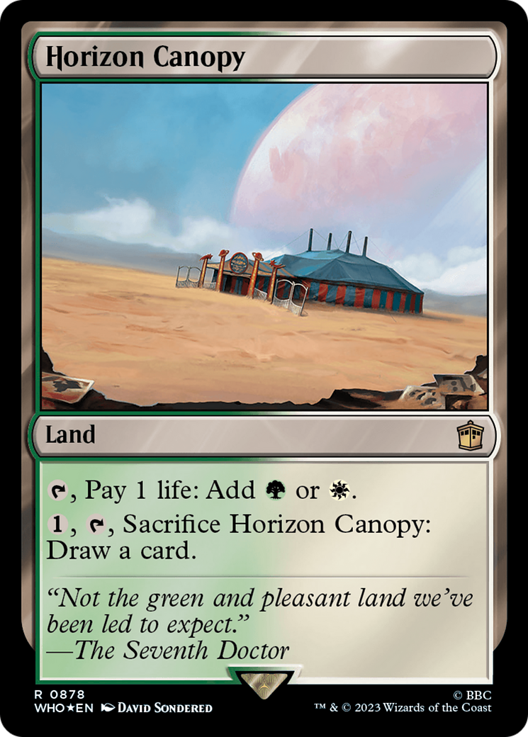 Horizon Canopy (Surge Foil) [Doctor Who] | Good Games North