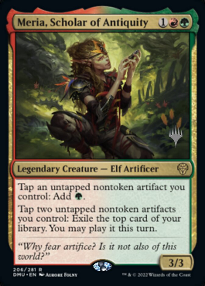 Meria, Scholar of Antiquity (Promo Pack) [Dominaria United Promos] | Good Games North
