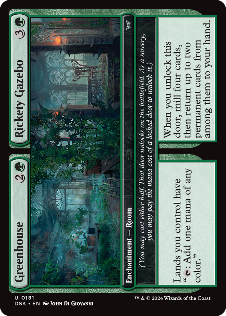 Greenhouse // Rickety Gazebo [Duskmourn: House of Horror] | Good Games North