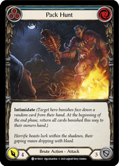 Pack Hunt (Blue) [U-WTR025] (Welcome to Rathe Unlimited)  Unlimited Rainbow Foil | Good Games North