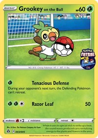 Grookey on the Ball (003/005) [Miscellaneous Cards] | Good Games North