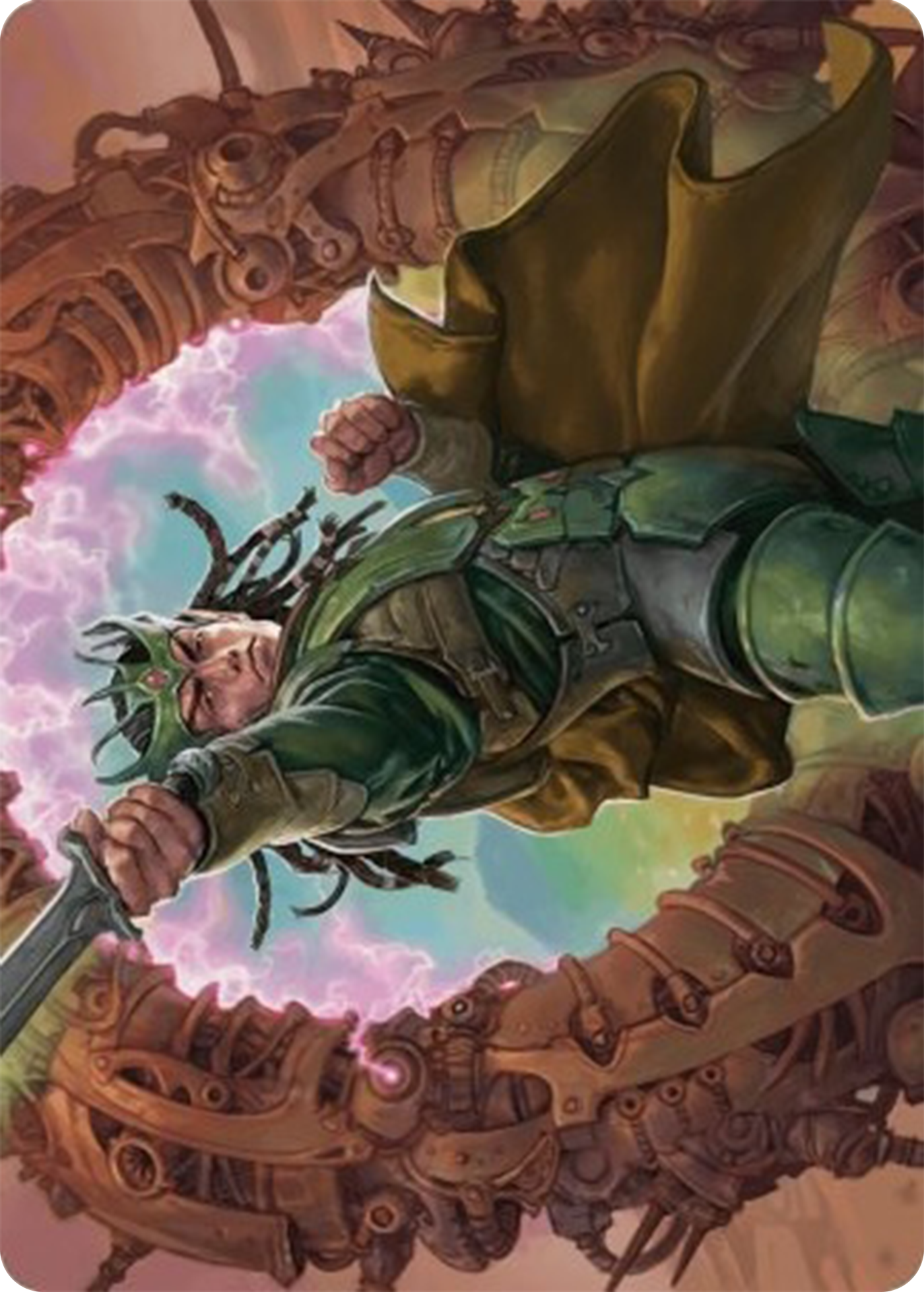 Eladamri, Korvecdal Art Card [Modern Horizons 3 Art Series] | Good Games North