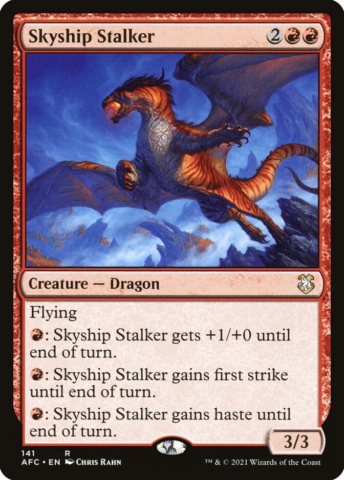 Skyship Stalker 141/62 (Commander: Adventures in the Forgotten Realms)  | Good Games North