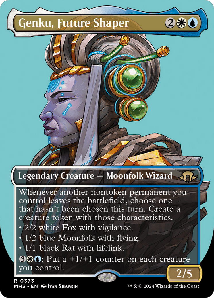 Genku, Future Shaper (Borderless) [Modern Horizons 3] | Good Games North