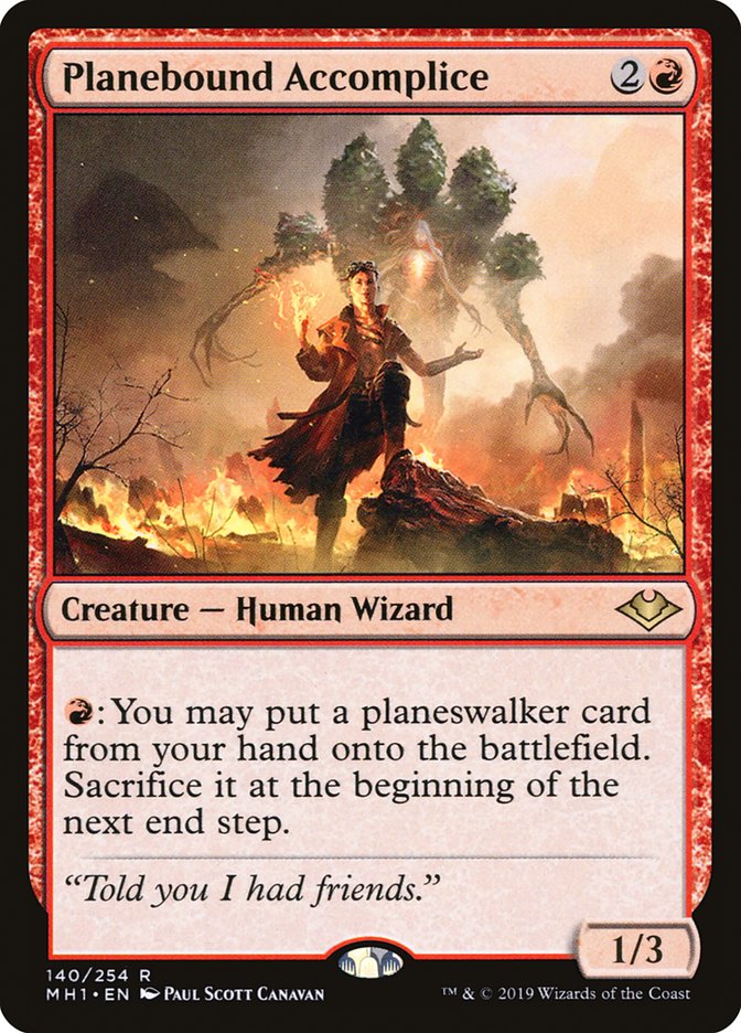 Planebound Accomplice [Modern Horizons] | Good Games North