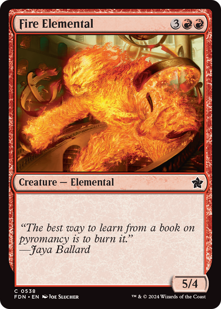 Fire Elemental [Foundations] | Good Games North