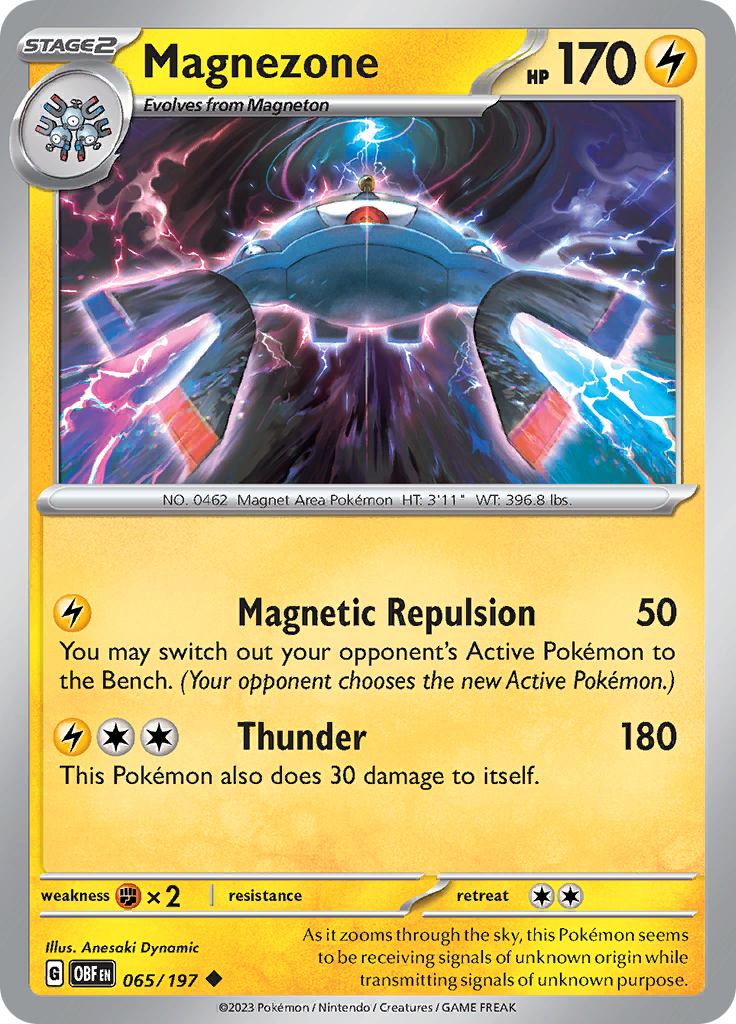 Magnezone (065/197) [Scarlet & Violet: Obsidian Flames] | Good Games North
