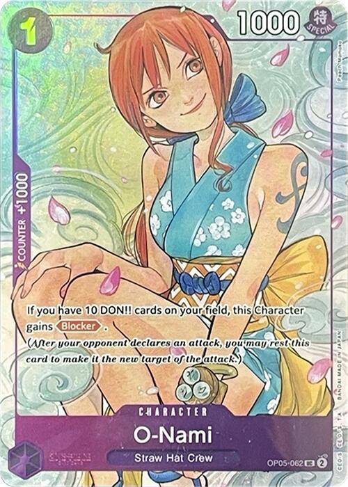 O-Nami (Illustration Box Vol.1) OP05-062 (One Piece Promotion Cards)  - Foil | Good Games North