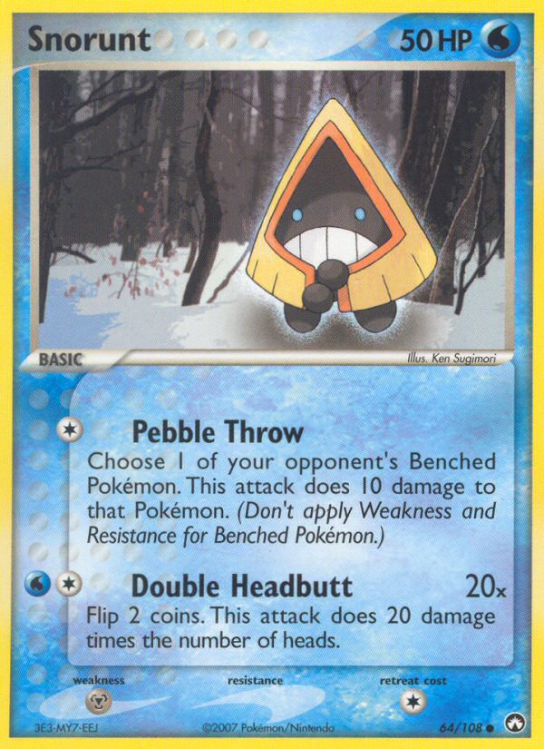 Snorunt (64/108) [EX: Power Keepers] | Good Games North