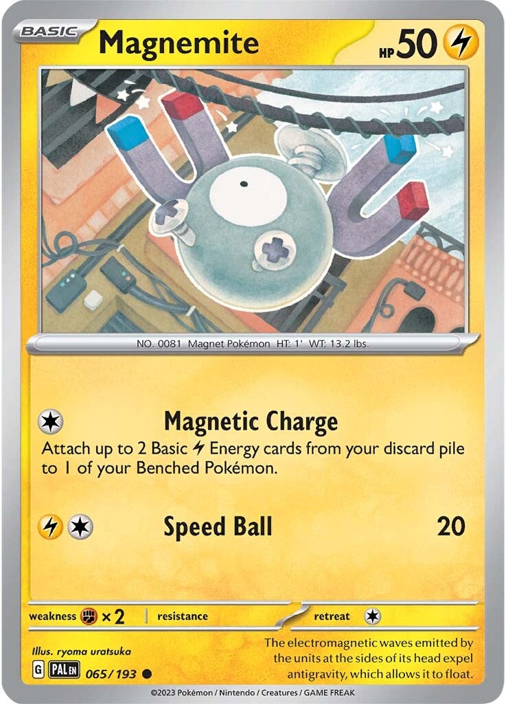 Magnemite (065/193) [Scarlet & Violet: Paldea Evolved] | Good Games North