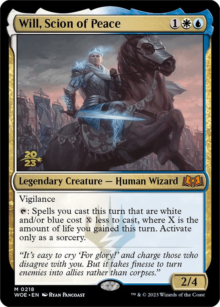 Will Scion of Peace (Prerelease Cards)  - Foil | Good Games North