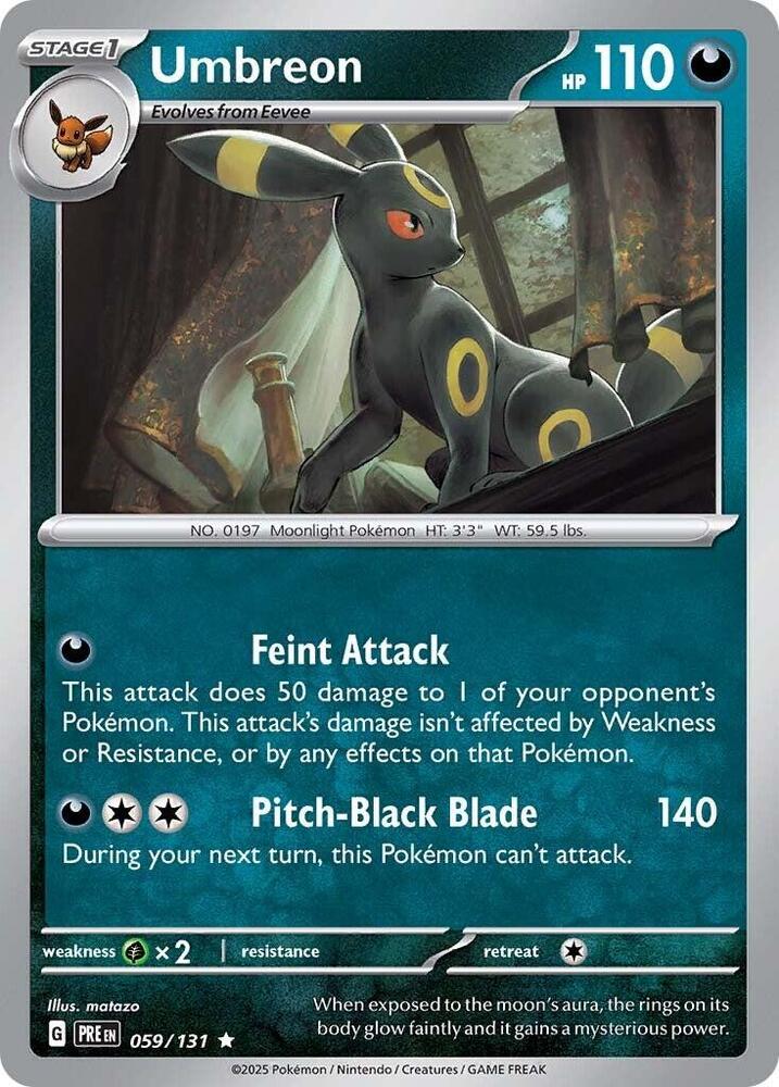 Umbreon (059/131) [Scarlet & Violet: Prismatic Evolutions] | Good Games North
