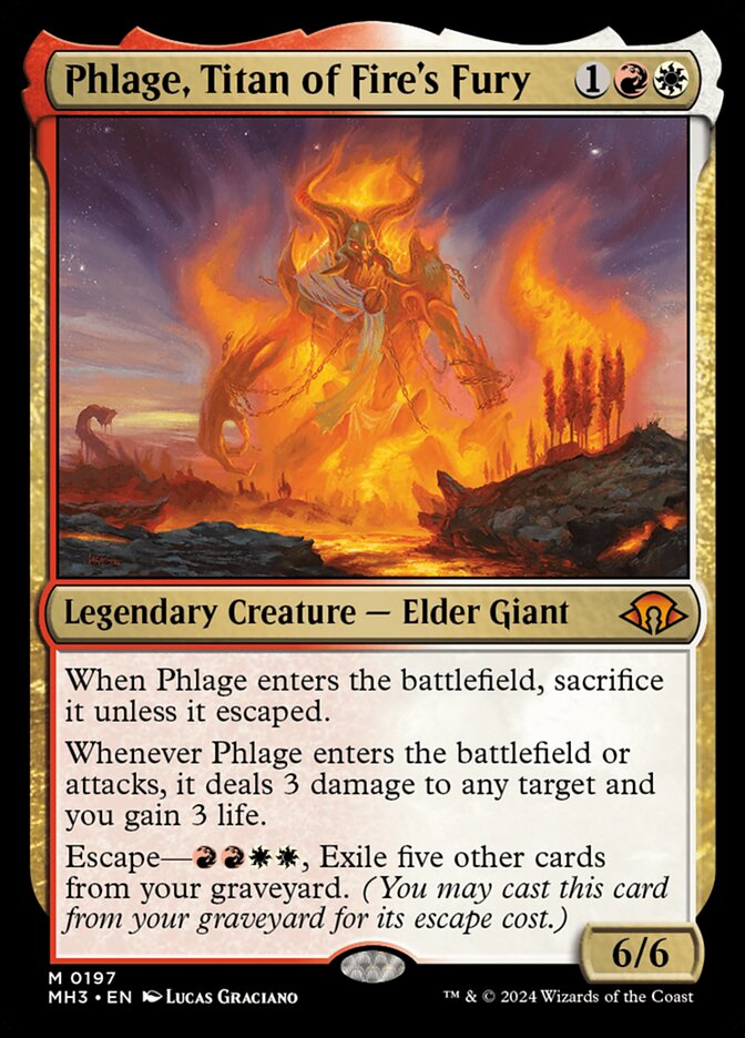 Phlage, Titan of Fire's Fury (Modern Horizons 3)  | Good Games North