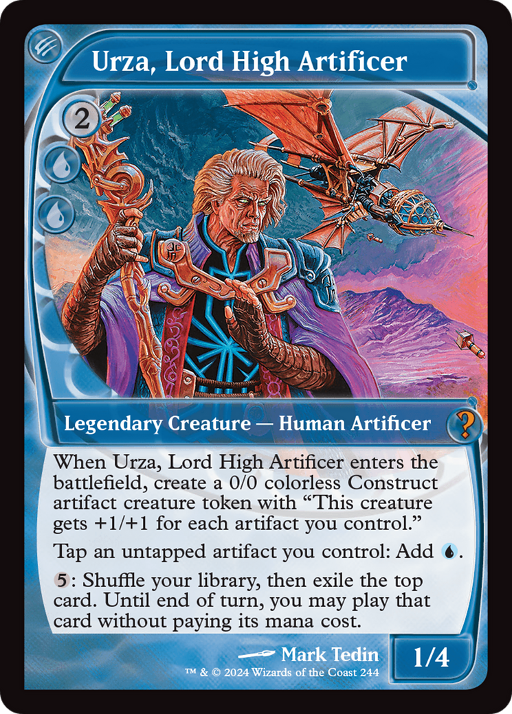 Urza, Lord High Artificer (Future Sight) [Mystery Booster 2] | Good Games North