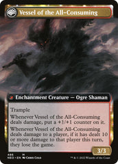 Hidetsugu Consumes All // Vessel of the All-Consuming (Extended Art) [Kamigawa: Neon Dynasty] | Good Games North