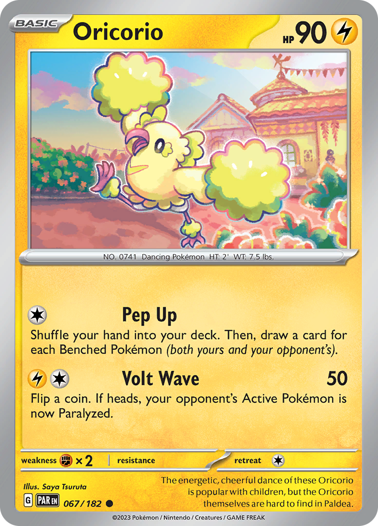 Oricorio (067/182) [Scarlet & Violet: Paradox Rift] | Good Games North