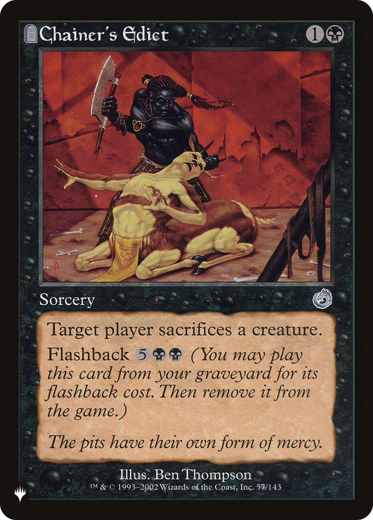 Chainer's Edict [The List] | Good Games North