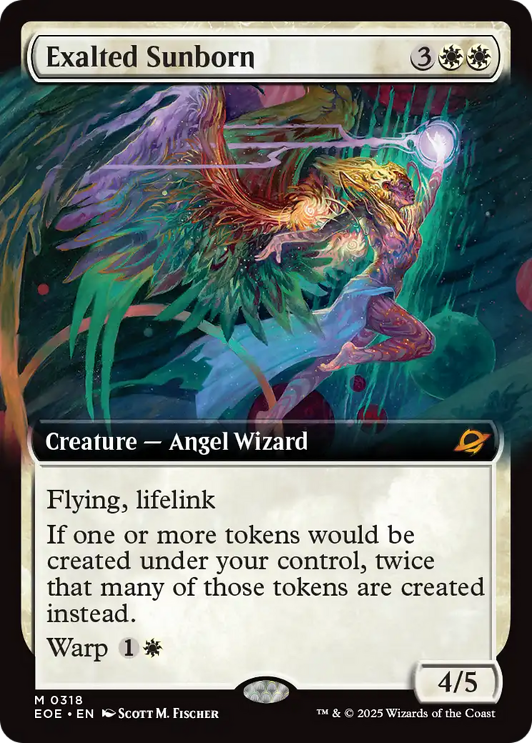 Exalted Sunborn (Extended Art) [Edge of Eternities] | Good Games North