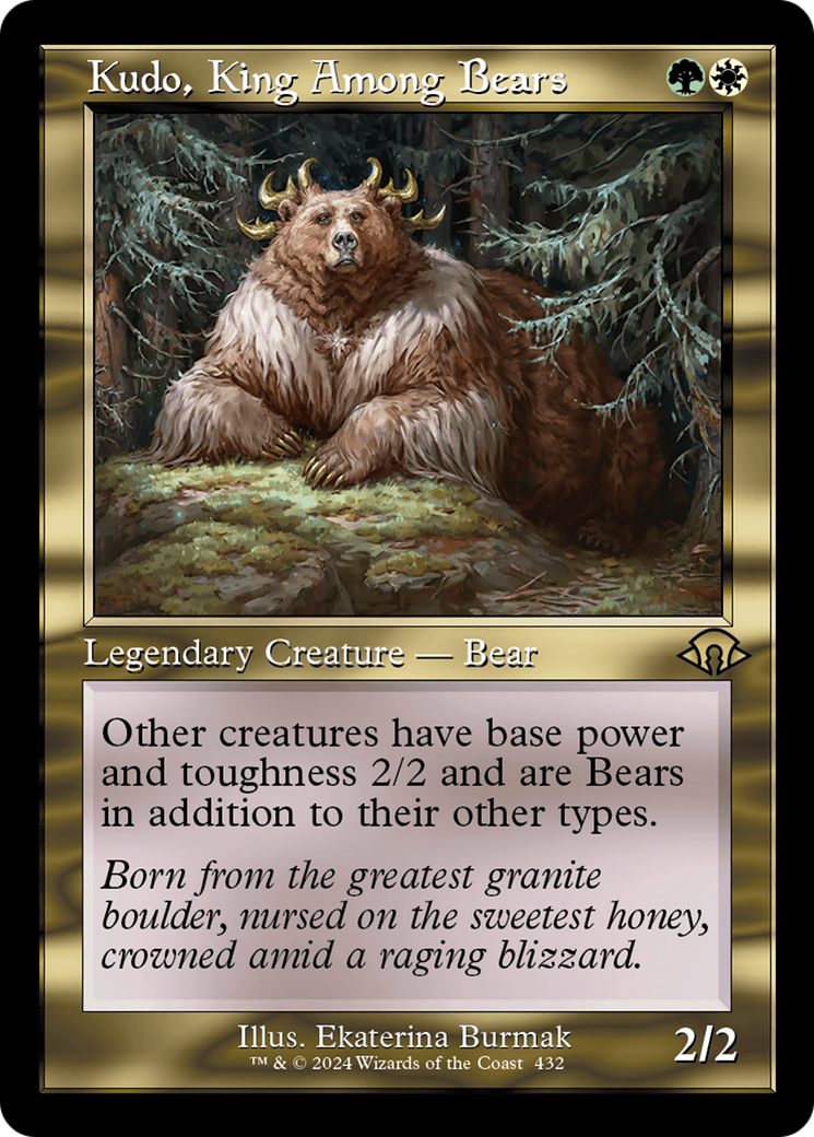 Kudo, King Among Bears (Retro) [Modern Horizons 3] | Good Games North