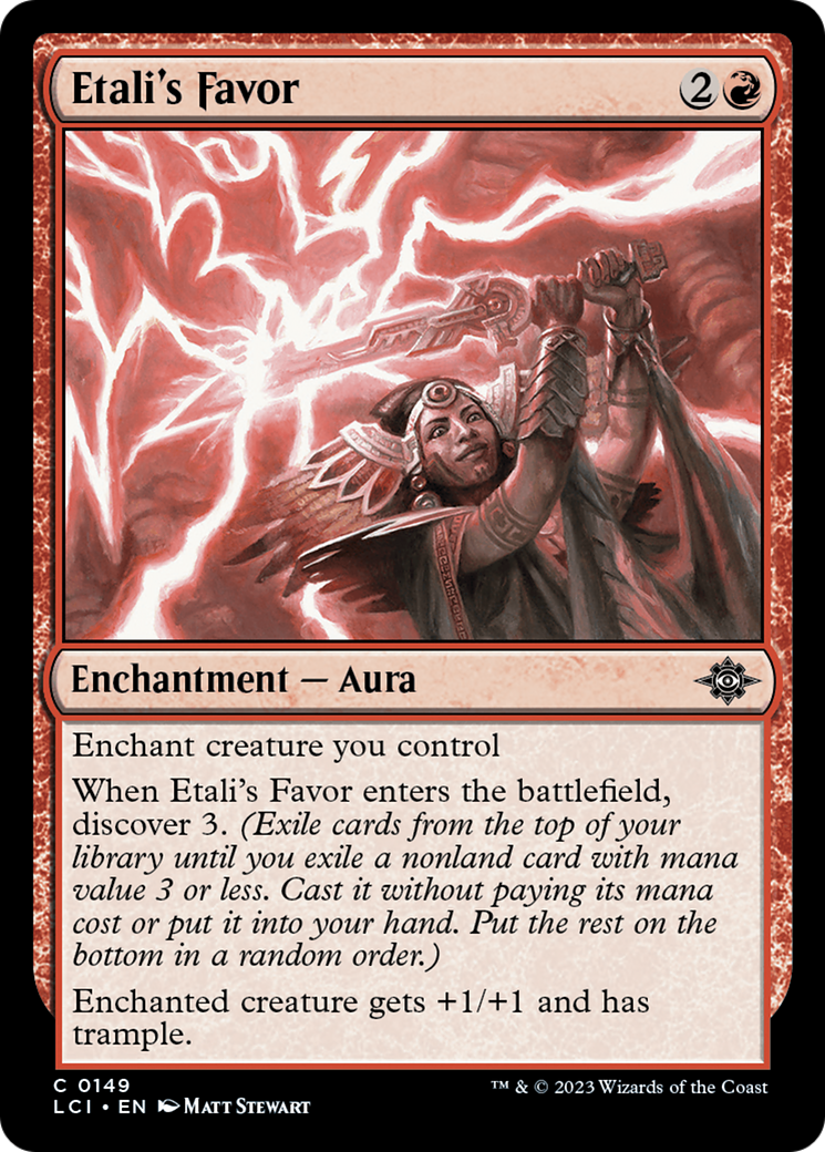 Etali's Favor [The Lost Caverns of Ixalan] | Good Games North