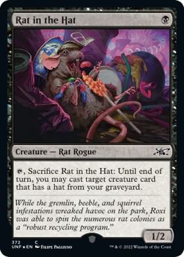 Rat in the Hat Galaxy Foil (Unfinity)  - undefined | Good Games North