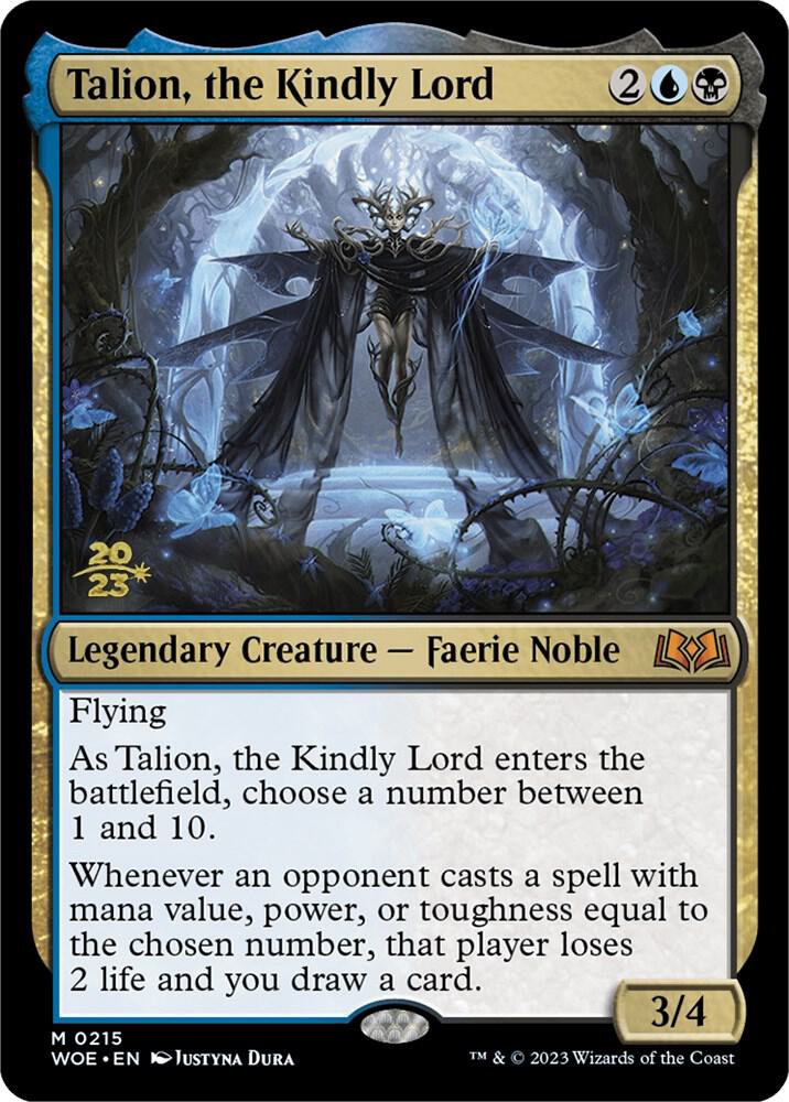 Talion the Kindly Lord (Prerelease Cards)  - Foil | Good Games North