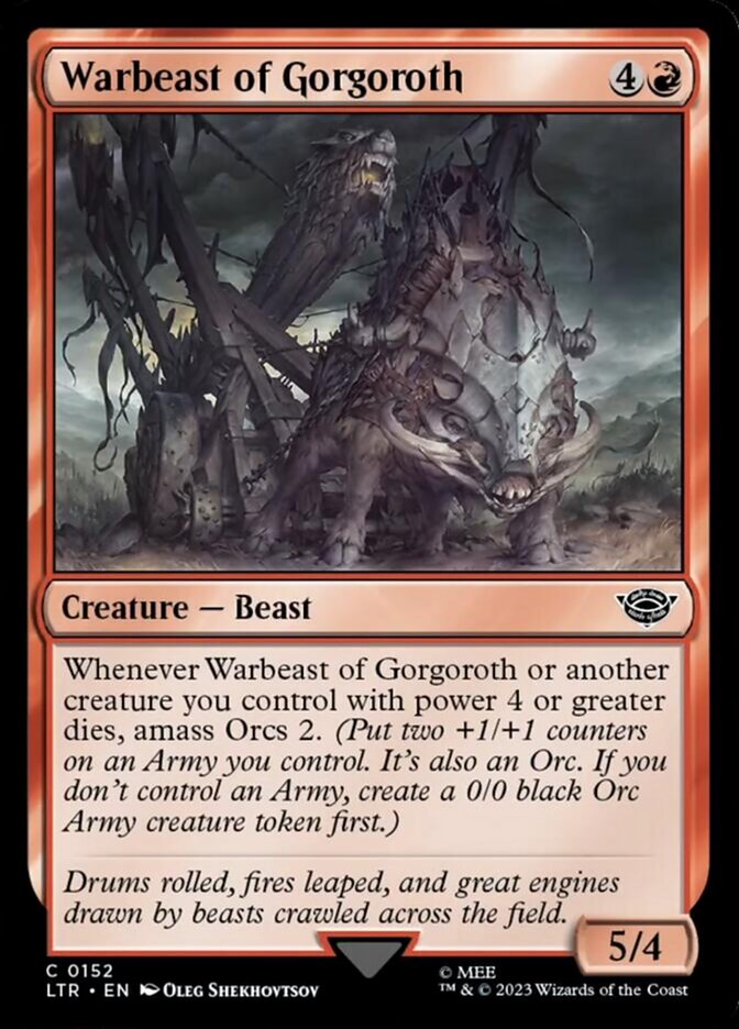 Warbeast of Gorgoroth [The Lord of the Rings: Tales of Middle-Earth] | Good Games North
