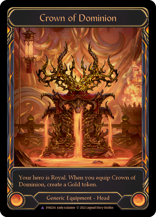 Crown of Dominion (Marvel) [DYN234] (Dynasty)  Cold Foil | Good Games North