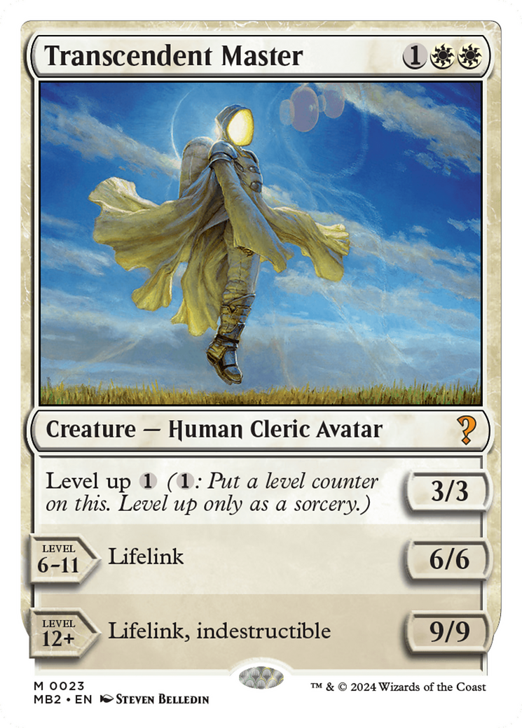 Transcendent Master (White Border) [Mystery Booster 2] | Good Games North