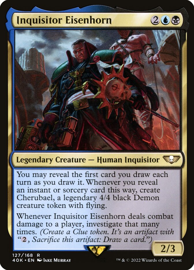 Inquisitor Eisenhorn (Universes Beyond: Warhammer 40,000)  | Good Games North