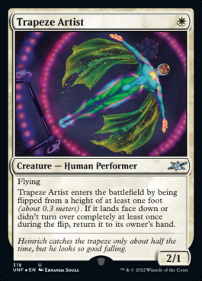 Trapeze Artist (Galaxy Foil) [Unfinity] | Good Games North