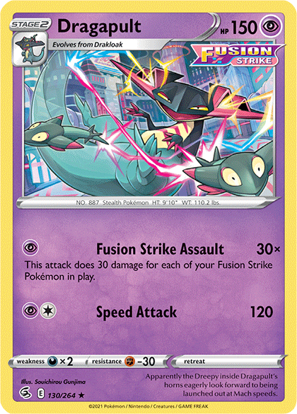Dragapult (130/264) [Sword & Shield: Fusion Strike] | Good Games North