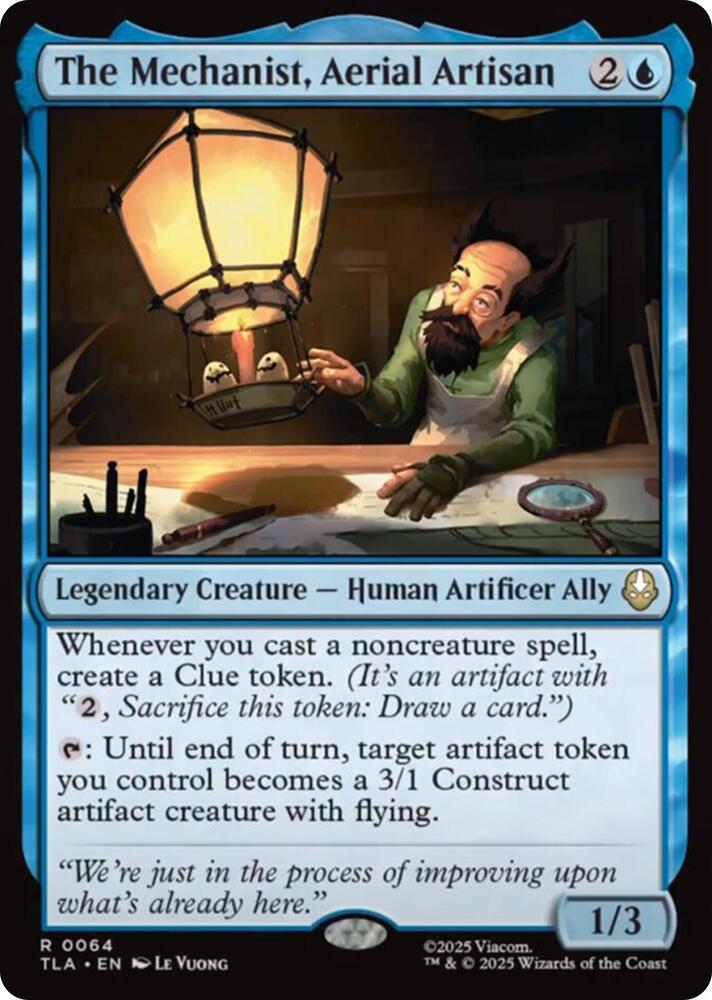 The Mechanist Aerial Artisan (Avatar: The Last Airbender)  - Foil | Good Games North