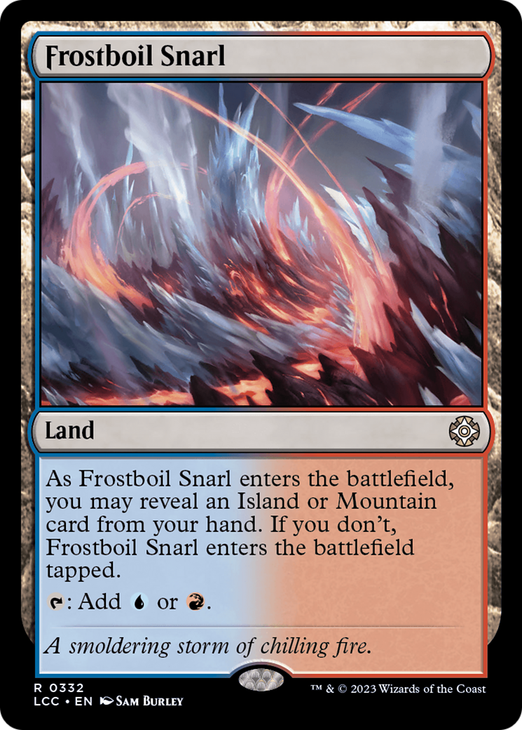 Frostboil Snarl [The Lost Caverns of Ixalan Commander] | Good Games North
