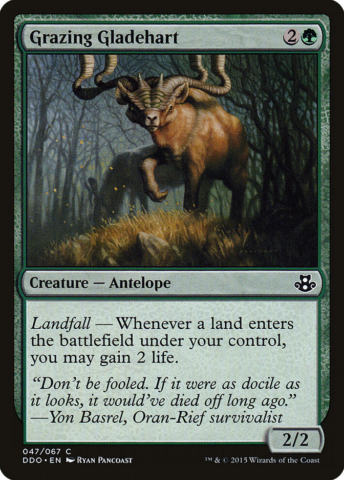 Grazing Gladehart [Duel Decks: Elspeth vs. Kiora] | Good Games North