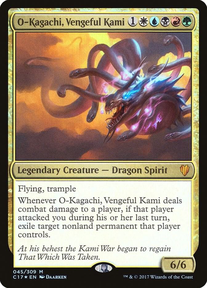 O-Kagachi, Vengeful Kami 45/309 (Commander 2017)  - Foil | Good Games North