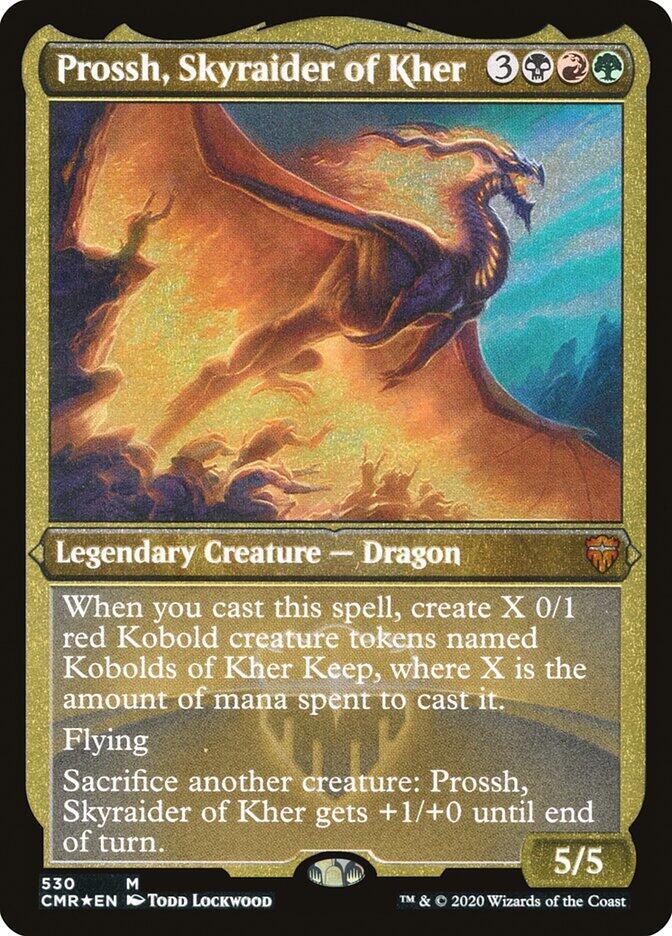 Prossh Skyraider of Kher Foil Etched (Commander Legends)  - Foil | Good Games North