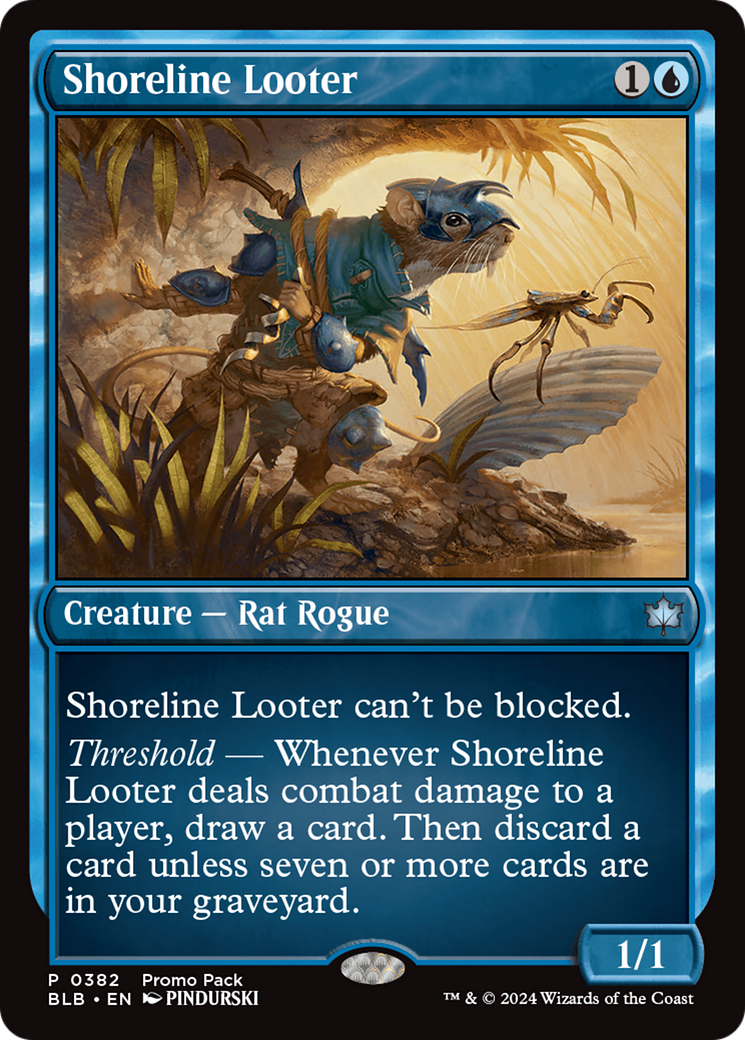 Shoreline Looter [Bloomburrow Promos] | Good Games North
